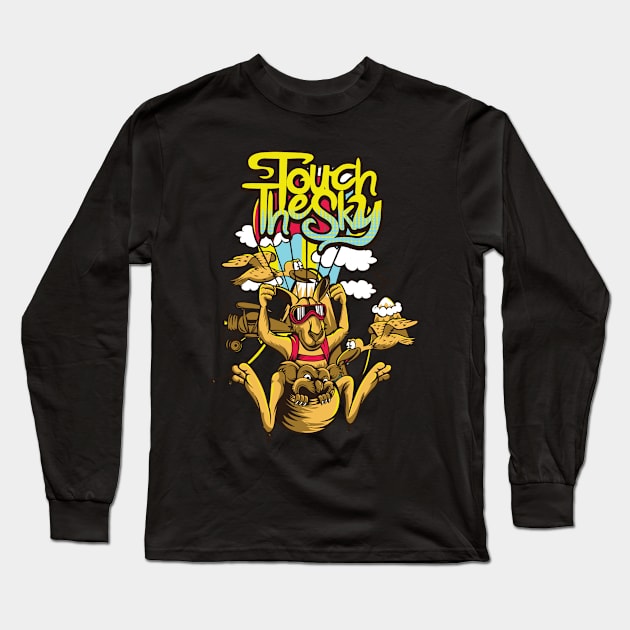 Touch The Sky Long Sleeve T-Shirt by RKP'sTees